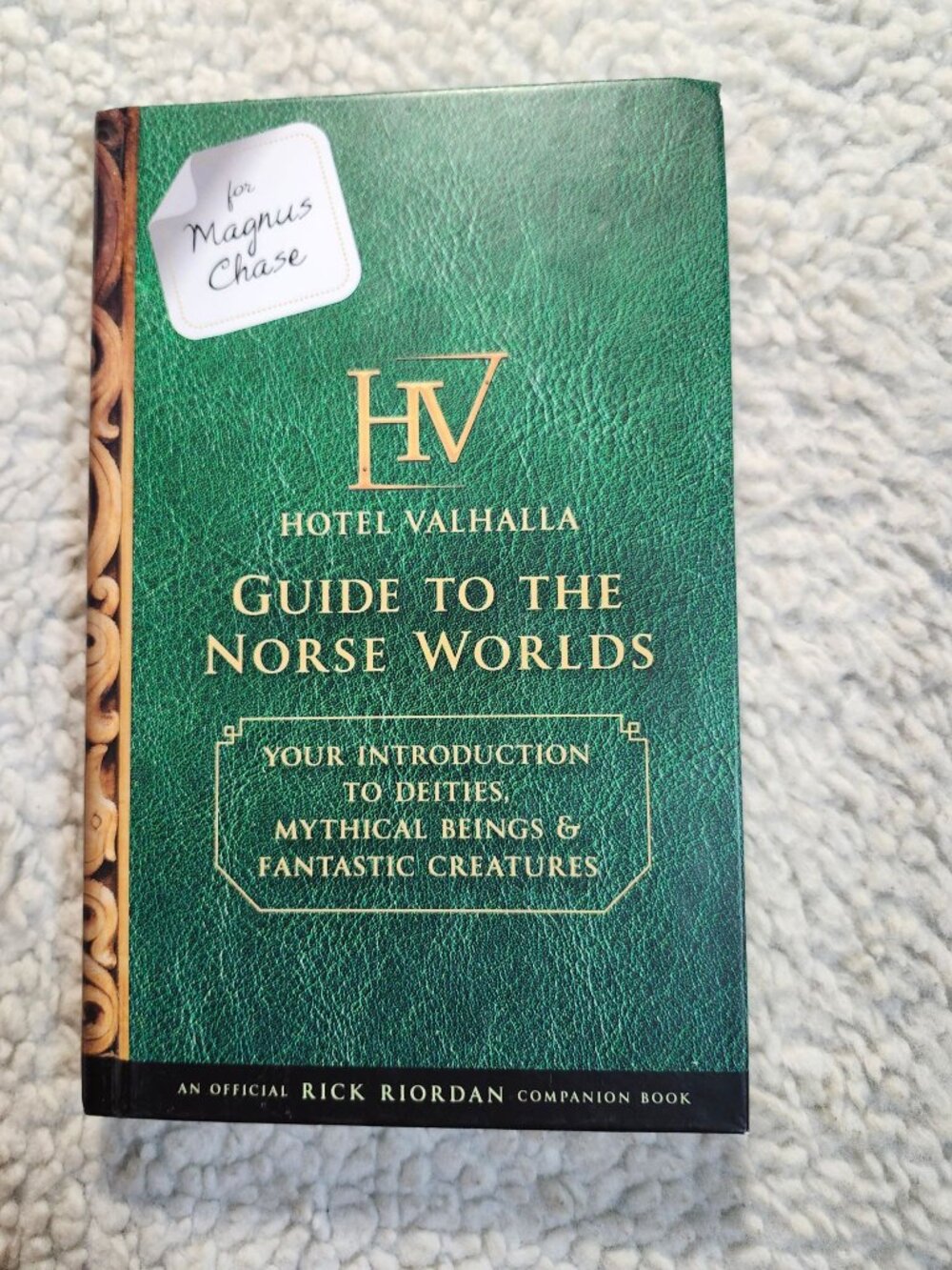 Rick Riordan Hotel Valhalla Guide to the Norse Worlds Hardcover 1st Ed 2016